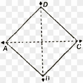 Lines Of Symmetry In A Rhombus, HD Png Download - rhombus png