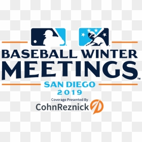 Baseball Winter Meetings 2019, HD Png Download - mlb logo png