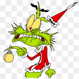 The In Pain By Image Library Stock - Grinch Cartoon Png, Transparent Png - grinch png