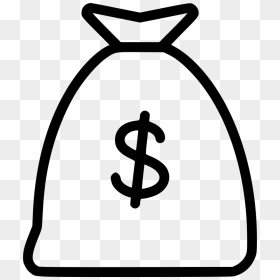Money Bag Clipart Black And White Clip Art Freeuse - Money Bag Clipart Black And White, HD Png Download - money bags png