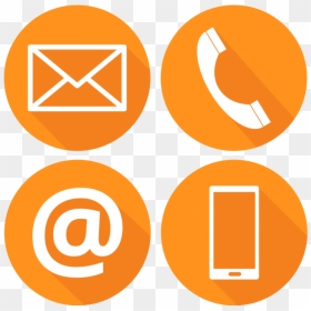 Contact Us Icon Png, Transparent Png - contact icons png