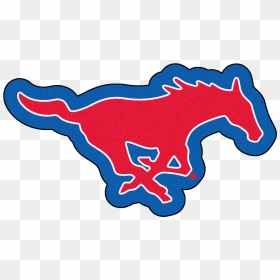 The Sam Houston Texans Defeat The Jefferson Mustangs - Southern Methodist University Horse, HD Png Download - texans logo png