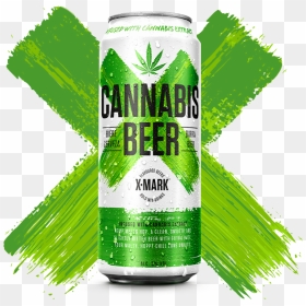 X Mark Cannabis Beer, HD Png Download - x mark png