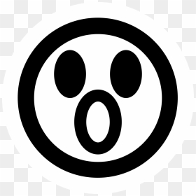 Surprised Png Black And White, Transparent Png - surprise png