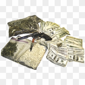 Money And Drugs Png, Transparent Png - bag of money png