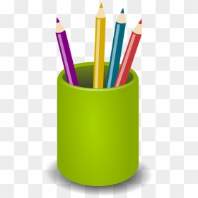 Pencil Holder Clipart, HD Png Download - crayons png