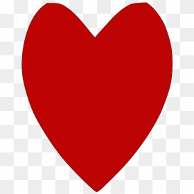 Broken Heart Outline Red, HD Png Download - heart .png