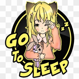 Go To Sleeplogo Square - Go To Sleep Lol, HD Png Download - sleep png