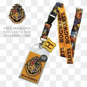 Harry Potter Wands Accessory Set - Hogwarts Lanyard, HD Png Download - hogwarts png