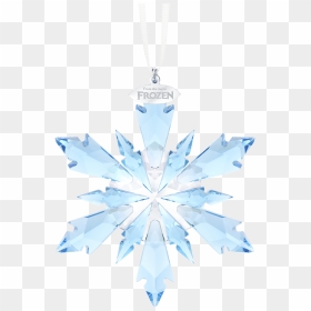 Frozen Snowflake Ornament - Pendant, HD Png Download - frozen snowflake png