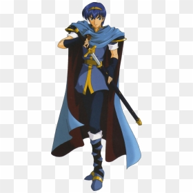 332kib, 434x899, Marth - Marth Mystery Of The Emblem, HD Png Download - marth png