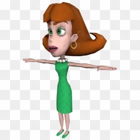 Ur Dole Dippers Madam - T Pose Carl Wheezer, HD Png Download - jimmy neutron png