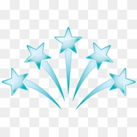Emoji Stars Blue, HD Png Download - sparkle emoji png