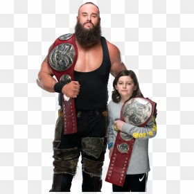 Braun Strowman And Nicholas, HD Png Download - braun strowman png