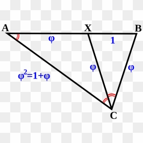 Golden Triangle - Golden Triangle Math, HD Png Download - triangles png