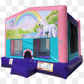 Transparent Rainbow Unicorn Png - Under The Sea Bounce House, Png Download - bounce house png