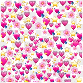 Transparent Tumblr Emojis Png - Heart Emoji Meme Png, Png Download - sparkle emoji png