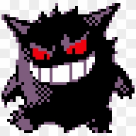 Pokemon Crystal Gengar Sprite, HD Png Download - gengar png