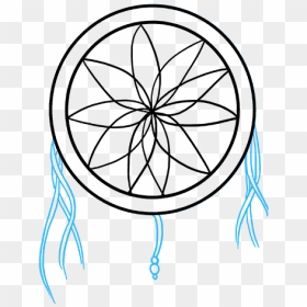 Dream Catcher Drawings Easy - Dream Catcher Drawing Png, Transparent Png - dream catcher png