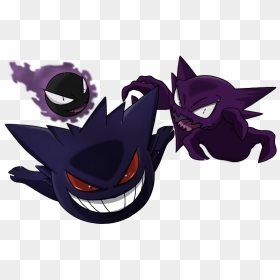 Gastly Haunter Gengar Png Clipart , Png Download - Gastly Hunter Gengar Png, Transparent Png - gengar png