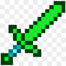 Diamond Sword , Png Download - Minecraft Diamond Sword, Transparent Png - diamond sword png