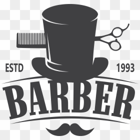Shop Hairstyle Hairdresser Vector Barber Logo Comb - Coffee Cup, HD Png Download - comb png