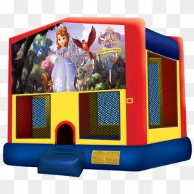 Sofia The First Bouncer - Stranger Things Bounce House, HD Png Download - bounce house png