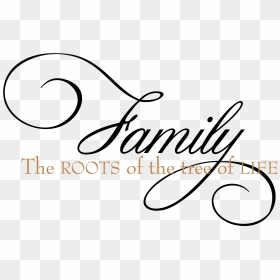Family Tree Wall Quotes, HD Png Download - tree of life png