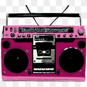 Gif Boombox Transparent Background , Png Download - Transparent Background Boombox Clipart, Png Download - boombox png