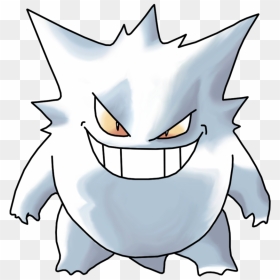 Original Pokemon Art Gengar, HD Png Download - gengar png