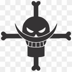 Whitebeard 1 One Piece - White Beard One Piece Logo, HD Png Download - vhv