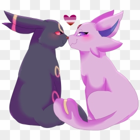 Umbreon And Espeon Are Girlfriends And U Cant Tell - Umbreon X Espeon Or Sylveon, HD Png Download - sylveon png
