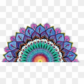Top Images For Dream Catcher Tumblr Sticker On Picsunday - Transparent Colorful Mandala Png, Png Download - dream catcher png
