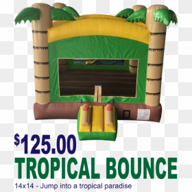 Rhino Tropical Bounce House , Png Download - Sign, Transparent Png - bounce house png