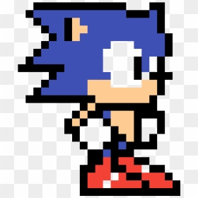 Pixel Art Sonic Pixel , Png Download - Pixel Sonic The Hedgehog, Transparent Png - pixel png