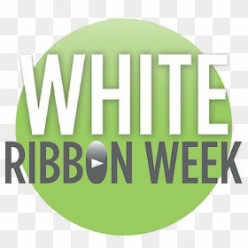 White Ribbon Week - Graphic Design, HD Png Download - white ribbon png