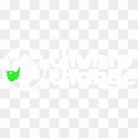 Chump Change Logo One Color White W Beard - Circle, HD Png Download - white beard png