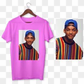 Camiseta Will Smith - Mockup T Shirt Yellow Png, Transparent Png - will smith png