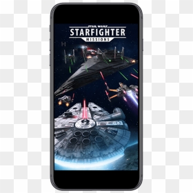 Iphone, HD Png Download - star wars ship png