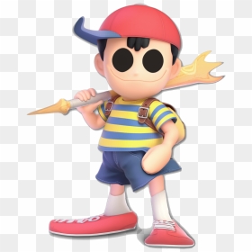 Super Smash Bros Ultimate Ness , Png Download - Super Smash Bros Ultimate Ness Png, Transparent Png - smash bros png