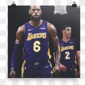 Laker Lebron In Your Face - Lakers, HD Png Download - lebron png