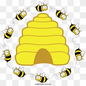 Bees Clipart, HD Png Download - bees png