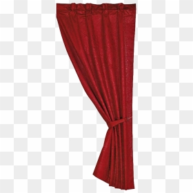 Ws4001 Cheyenne Red Curtain Western Style Bedding - Window Valance, HD Png Download - red curtain png