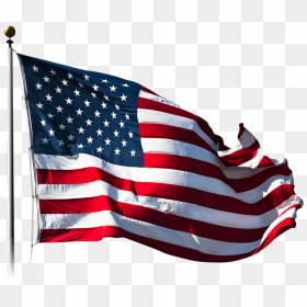 Transparent American Flag Pole Png - Non Copyright American Flag, Png Download - flag pole png