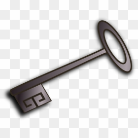 Key - Kunci Pintu Kartun, HD Png Download - skeleton key png