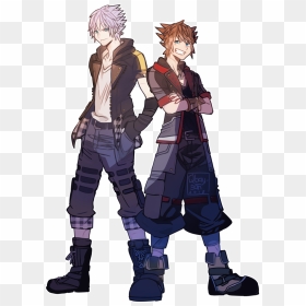 Riku And Sora Kh3 - Kh3 Riku And Sora, HD Png Download - sora png