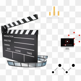 Video - Clapperboard, HD Png Download - white beard png