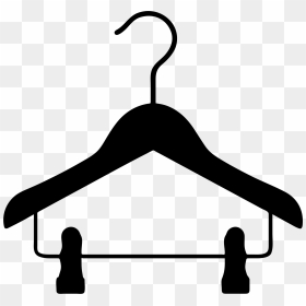 Clothes Hanger Clothing Clip Art - Hanger For Clothes Clipart, HD Png Download - clothespin png