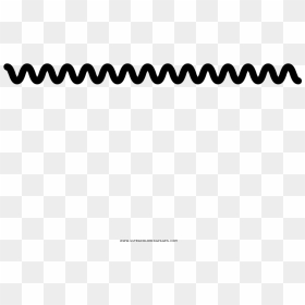 Wavy Line Coloring Page - Pattern, HD Png Download - wavy line png