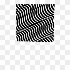 Graphics Of Wavy Lines 3d Optical Illusion - Optical Illusion, HD Png Download - wavy line png
